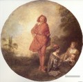 LOrgueilleux Jean Antoine Watteau classique rococo